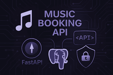 Music Booking API